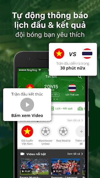 Top App, um Sport- und Fußballnachrichten auf dem Handy zu verfolgen