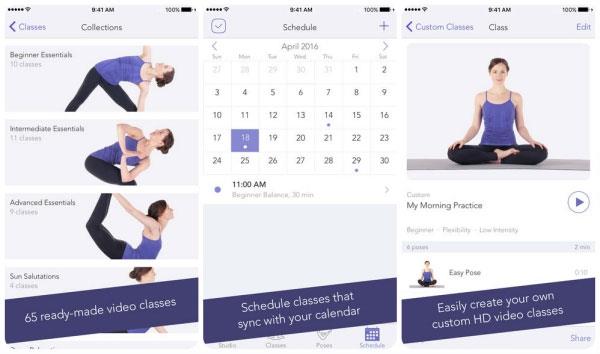 TOP beste Yoga-Anwendungen auf Handys 2018