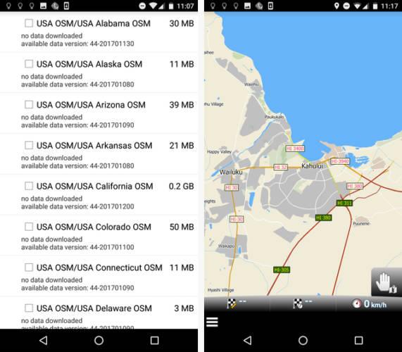Top beste kostenlose Offline-GPS-App für Android, um überall Wegbeschreibungen zu erhalten