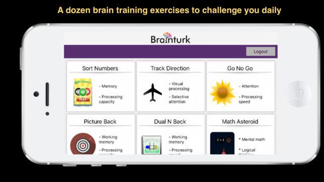Top großartige App für Gehirnanalyse und Training