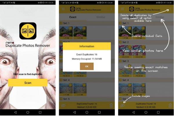 5 besten Apps zum Löschen doppelter Fotos auf Android