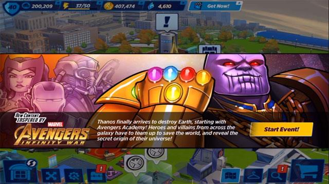 Top-Handyspiel für Fans von Avengers: Infinity War