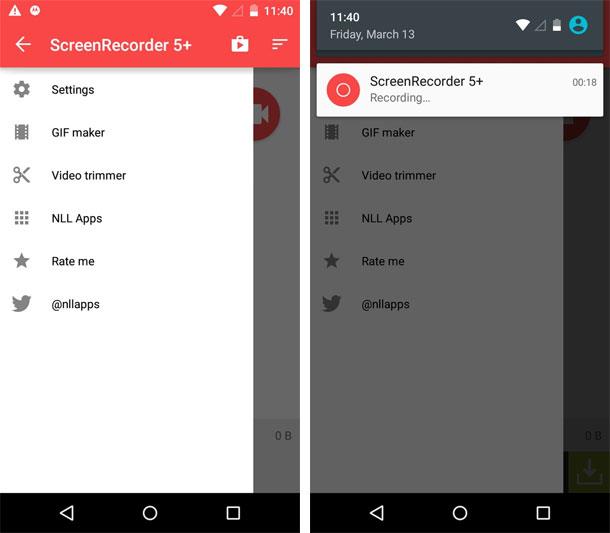 Top besten kostenlosen Bildschirmaufzeichnungs-Apps auf Android-Handys