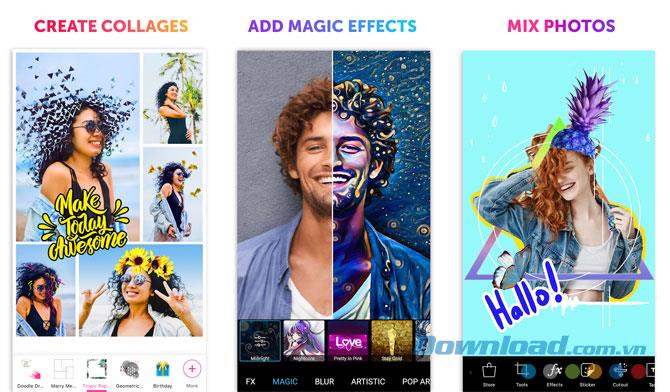 TOP kostenlose Fotocollage-Apps für Android