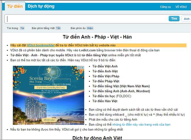 TOP 10 der besten Online-Wörterbuch-Websites für Vietnamesen, um Englisch zu lernen