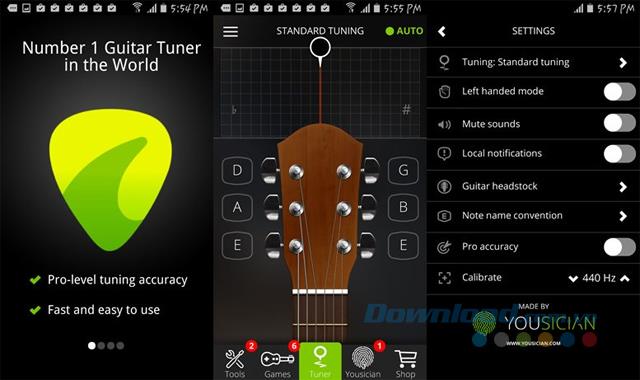 TOP beste Gitarrensaiten-Tuning-Anwendung für Android