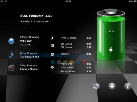 Top kostenlose iPhone / iPad Batteriemanagement-Anwendung