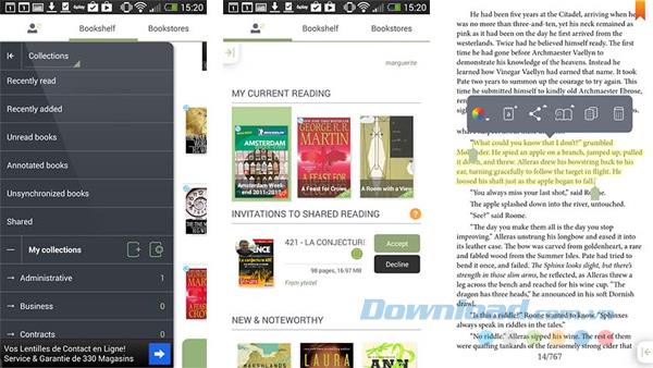 أفضل 15 تطبيق لقراءة الكتب الإلكترونية لنظام Android