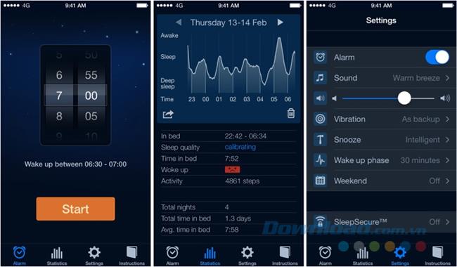 7 تتبع التطبيقات وتساعد على تحسين النوم