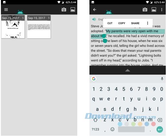 Die TOP 6 OCR-App extrahiert Text aus den besten Fotos für Android