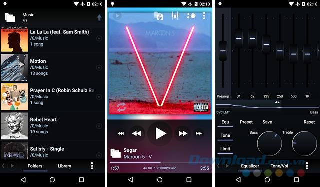 TOP 10 der besten Musik-Player-Anwendung für Android