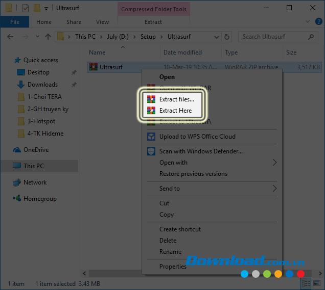 How to download and install UltraSurf on a computer