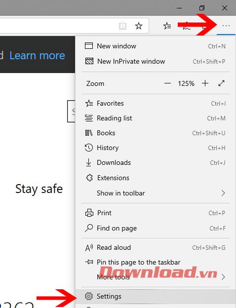 How to turn on spam blocking on Microsoft Edge