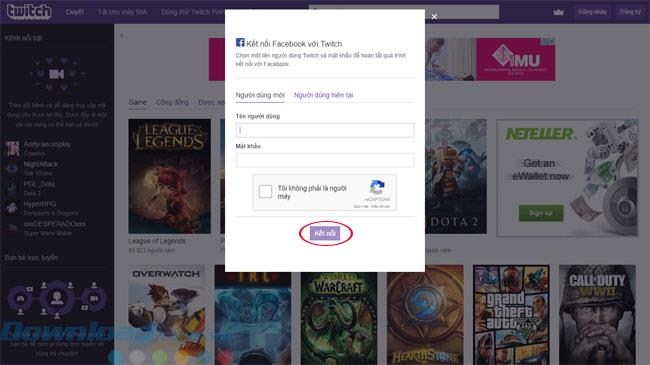 تعليمات لتسجيل حساب Twitch على جهاز الكمبيوتر