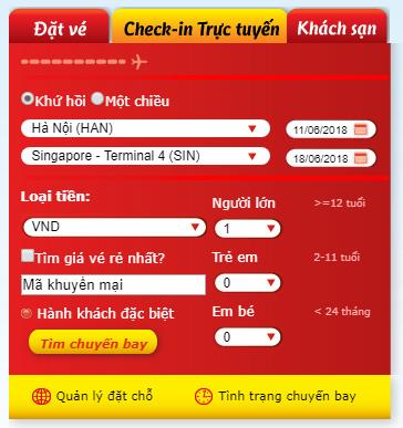 Instruction to book cheap flight tickets of VietJet Air on New Year 2020