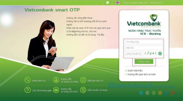 Panduan untuk mendaftar dan menggunakan Vietcombank Internet Banking