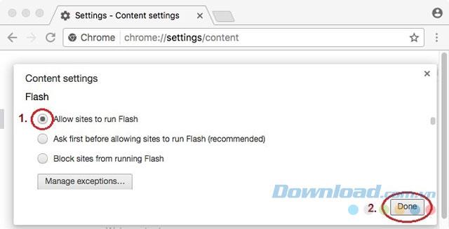 Cara mengaktifkan dan menonaktifkan plugin Adobe Flash Player di Chrome