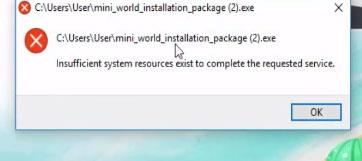 Cómo solucionar el error de no instalar Mini World: Block Art en la computadora