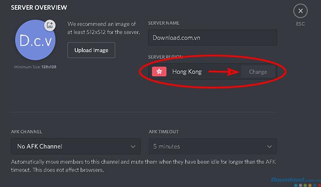 Guide to change Discord server cluster to make voice chat smoother