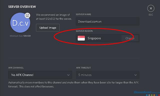 Anleitung zum Ändern des Discord-Serverclusters, um den Voice-Chat reibungsloser zu gestalten