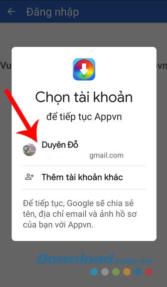 Instructions for downloading applications on AppVN