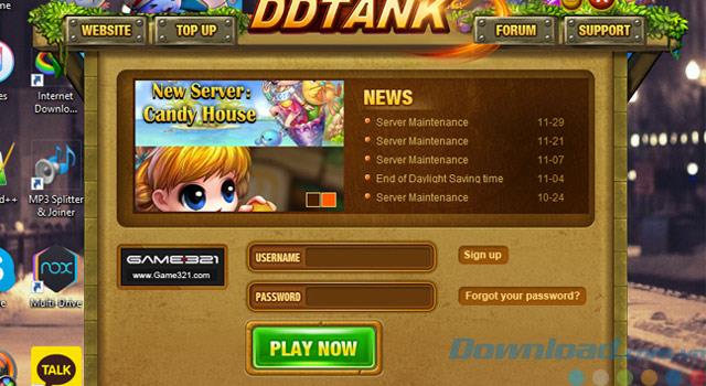 Instructions to download and install DDTank on your computer