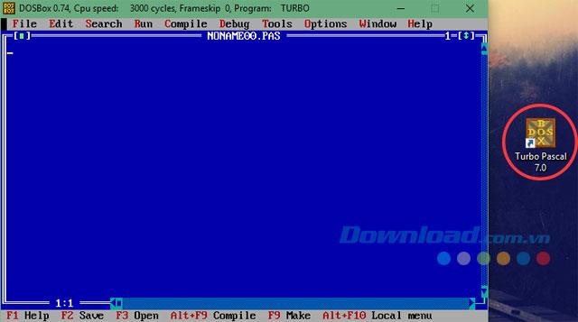 Instructions for installing and using Pascal on computers