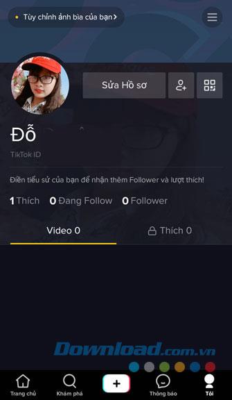 Instructions to delete videos posted on Tik Tok