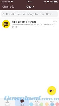 كيفية استخدام KakaoTalk على الهاتف