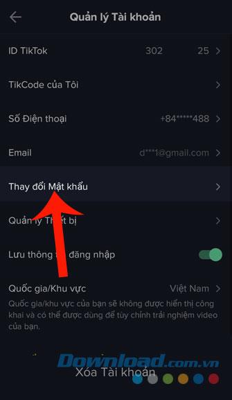 คำแนะนำในการเปลี่ยนรหัสผ่านบัญชี Tik Tok ของคุณ