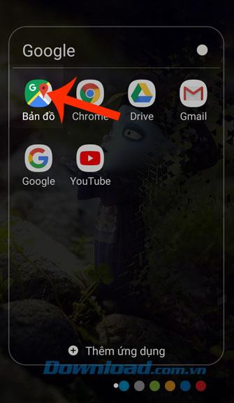 Instructions to enable Dark Mode on Google Maps