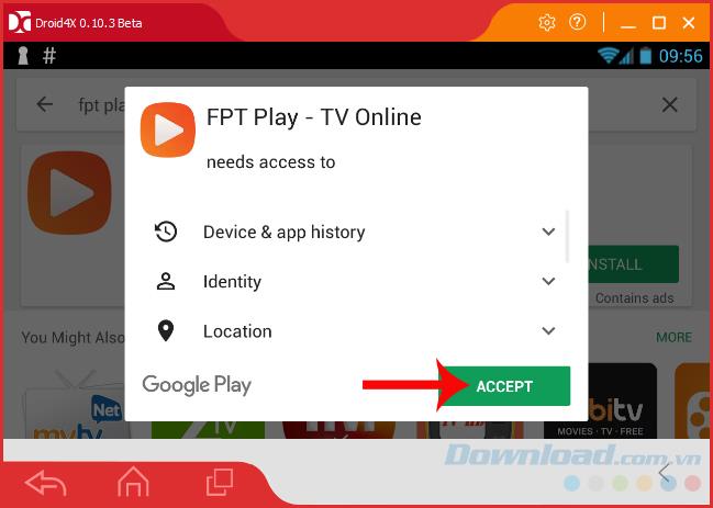 Install and use FPT Play to watch TV online, watch movies online, watch football online