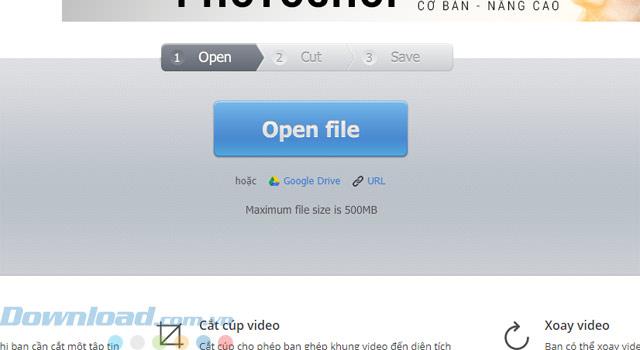 Free online video cutting guide with Online Video Cutter