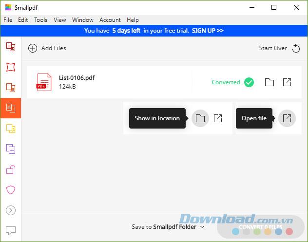 How to convert from Excell file to PDF