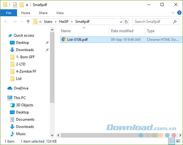 How to convert from Excell file to PDF