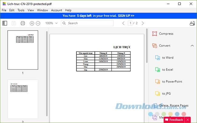 So legen Sie ein Kennwort fest und entfernen das Kennwort für eine PDF-Datei mit Smallpdf