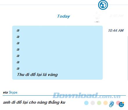 Instructions for changing fonts on Skype