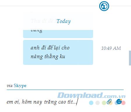 Instructions for changing fonts on Skype