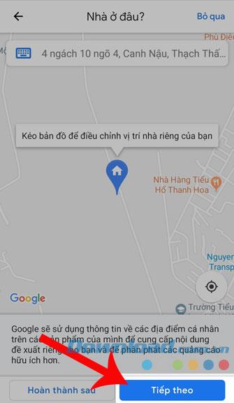 Instrukcje instalacji dojazdów do pracy w Mapach Google