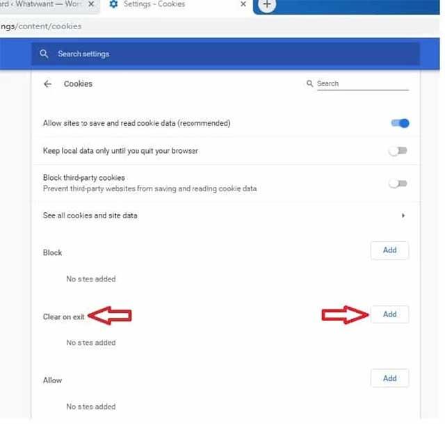 2 formas de eliminar las cookies de un sitio web específico en Chrome