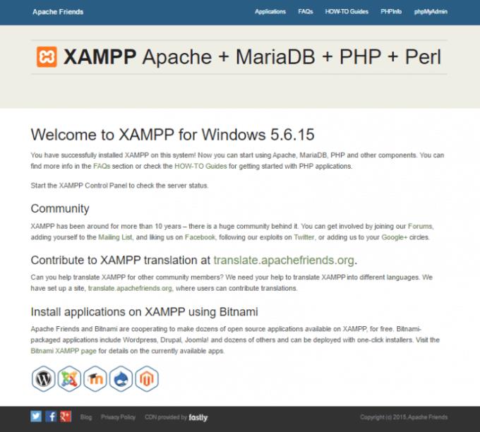So installieren Sie XAMPP und WordPress auf Ihrem Computer / Windows
