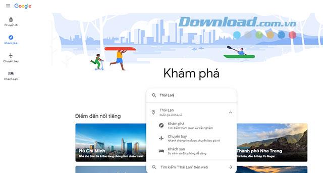 Plan de perfecte reis met Google Flights