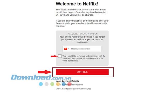 How to use Netflix for 1 month for free