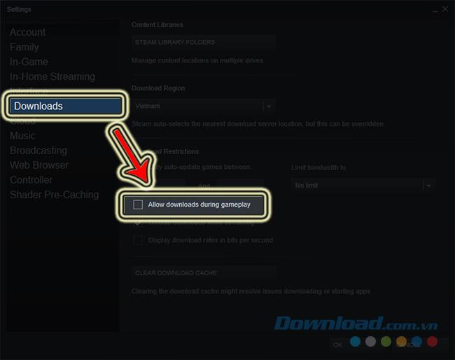 How to turn off updates on Steam