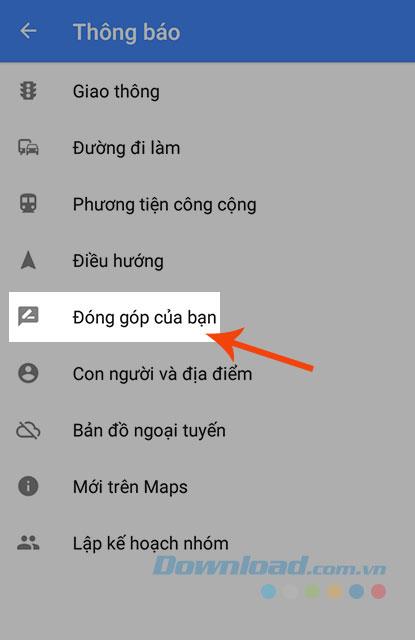 Cara menonaktifkan permintaan pemberitahuan ulasan lokasi di Google Maps