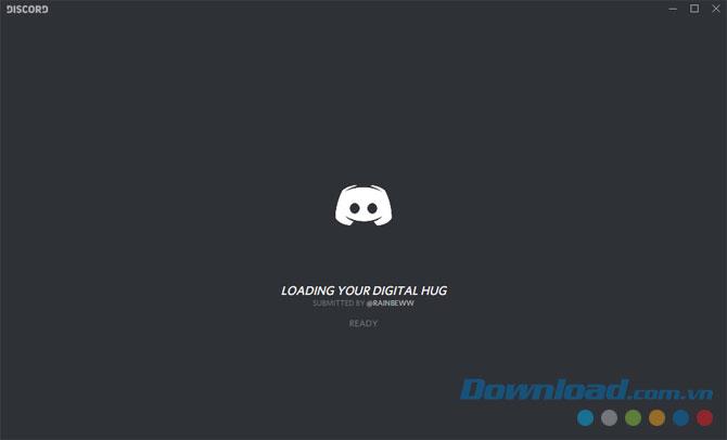 Instructions for downloading, creating an account and logging into Discord