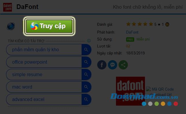 How to download and install fonts from DaFont