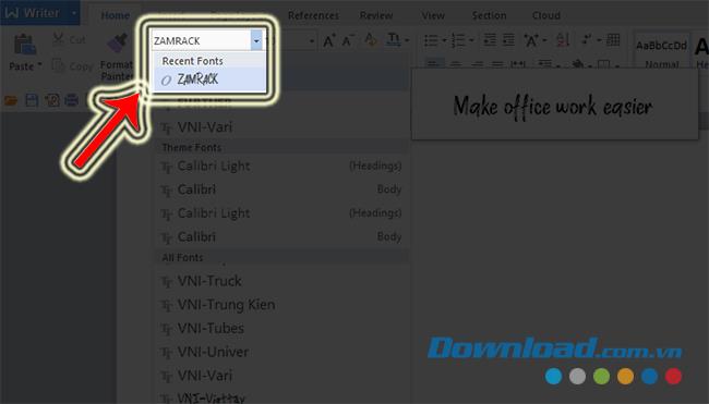 How to download and install fonts from DaFont