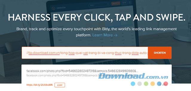 How to shorten links with bit.ly