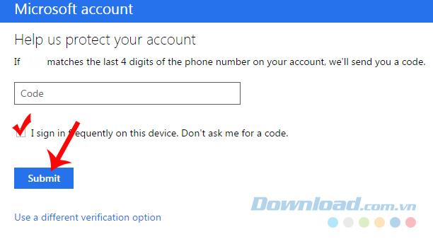 How to change the OneDrive password